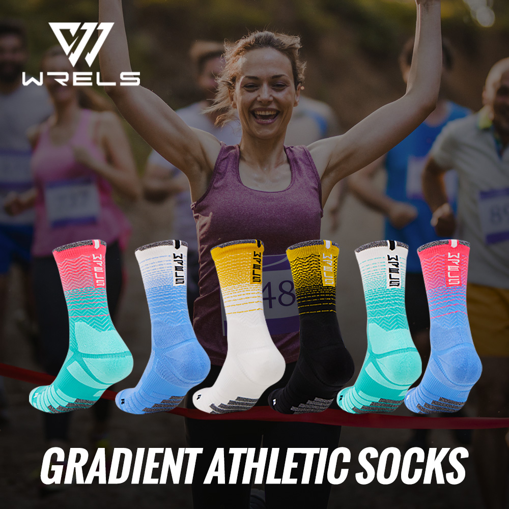 Wool Hiking Sock - WRELS 1/2/3 Gedempte Sport Atletische Sokken
