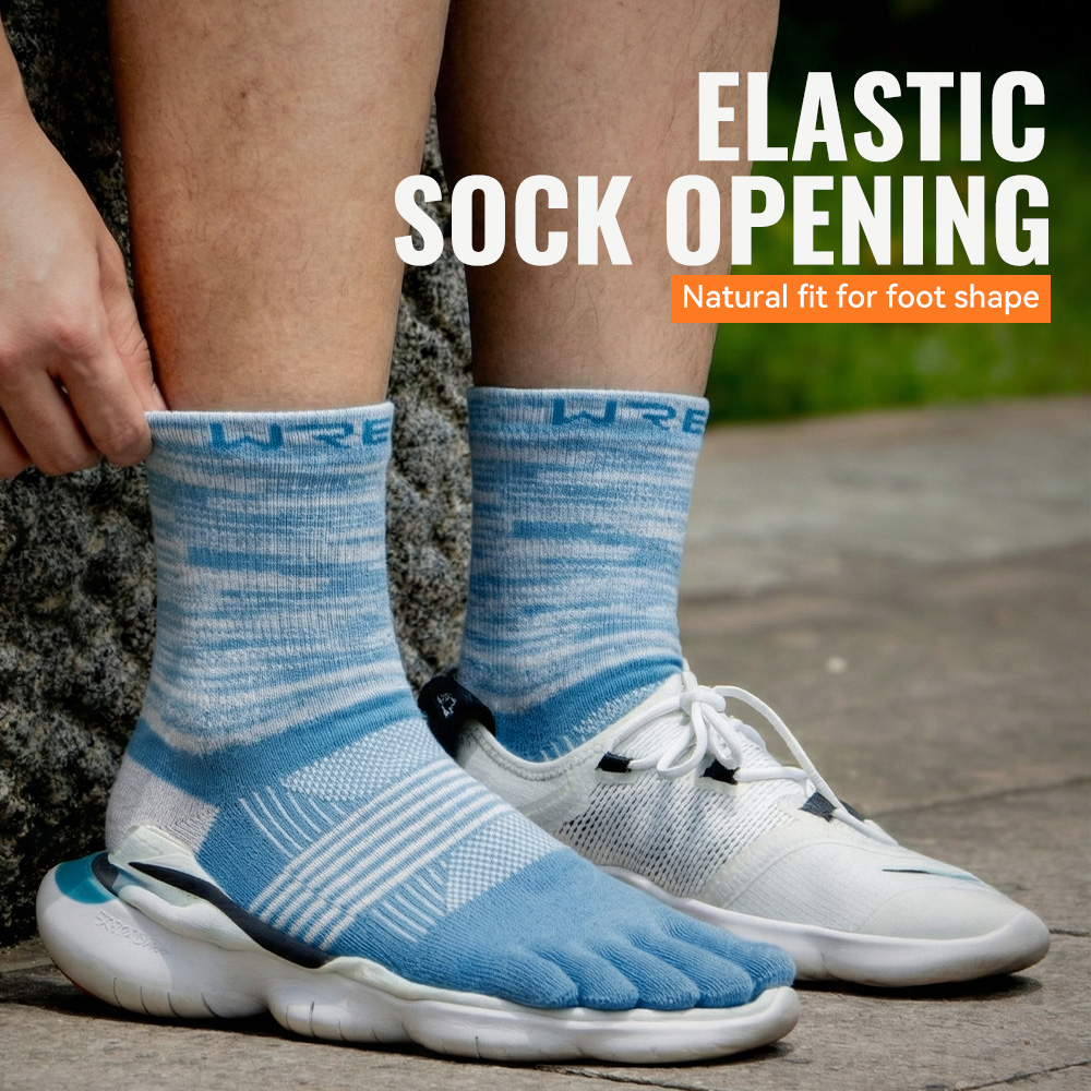 WRELS 1/2/3 paar vijfvingersok - Wool Hiking Sock recensie en prijs