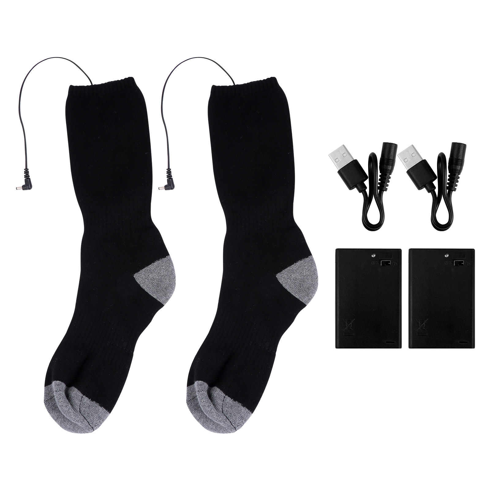 1Set Verwarmde Sokken USB Elek - Thermal Sock Winter recensie en prijs