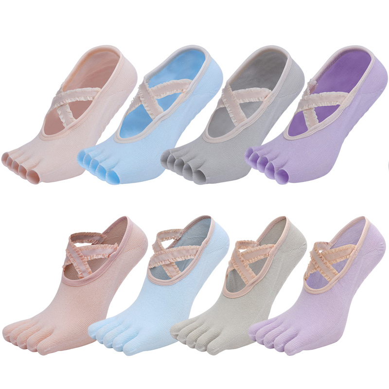 Vijf Vinger Yoga Sokken Kant C - Toe Sock Split recensie en prijs